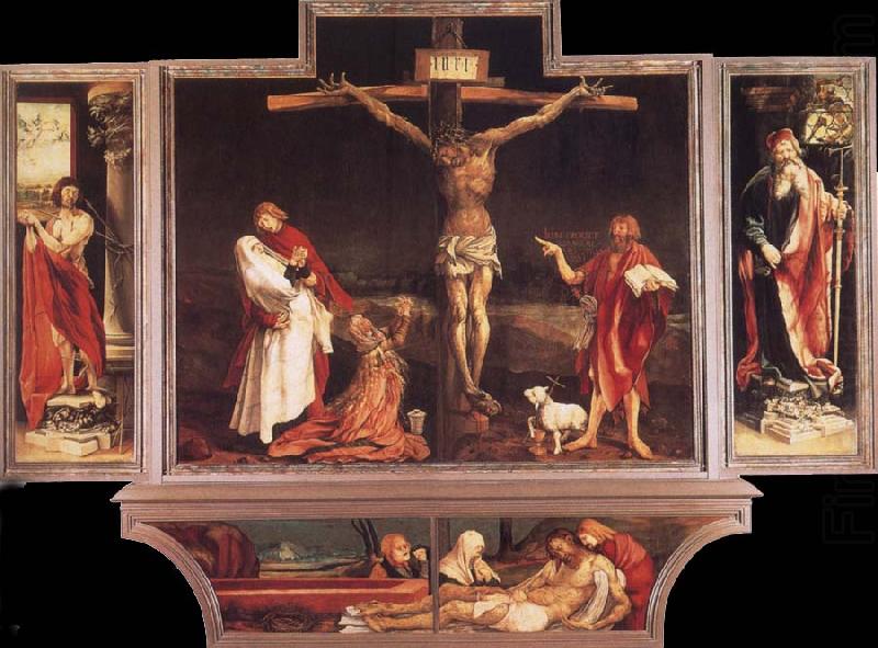 Crucifixion, Grunewald, Matthias